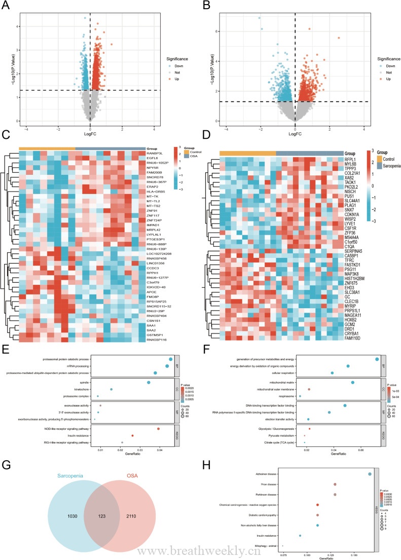 文献周报 | OSA与肌少症共享生物标志物：纯生信研究的发表逻辑与借鉴-每周呼吸